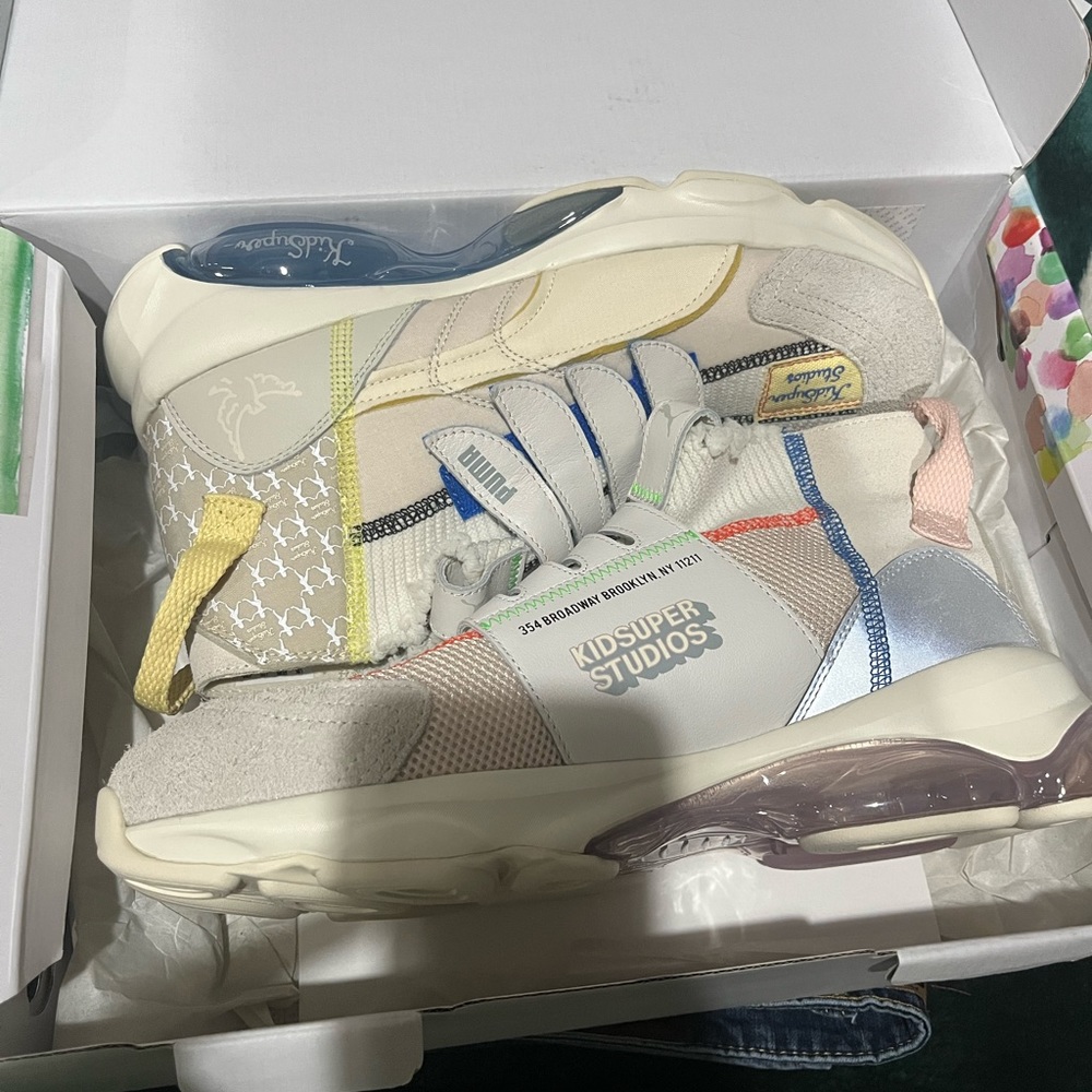 Kidsuper x Puma shoes